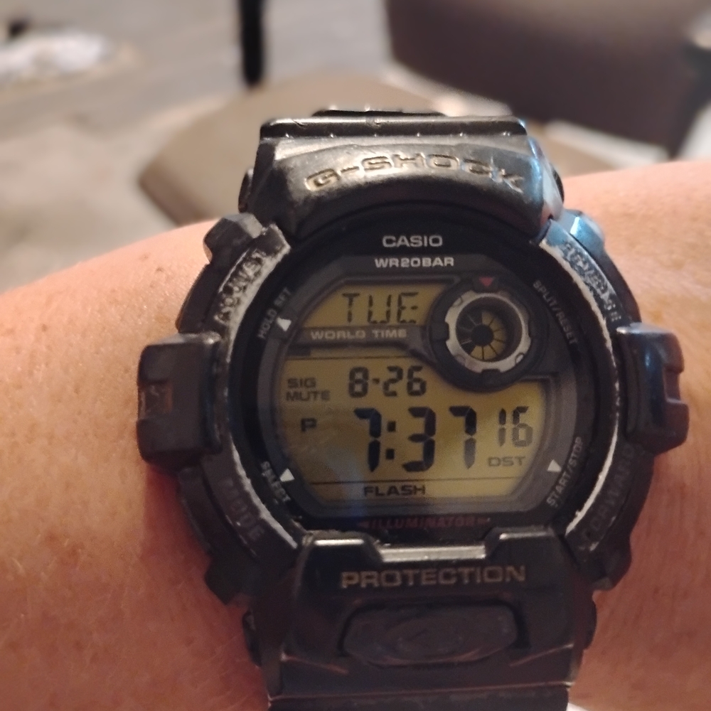 Casio G-Shock Black Digital Watch
